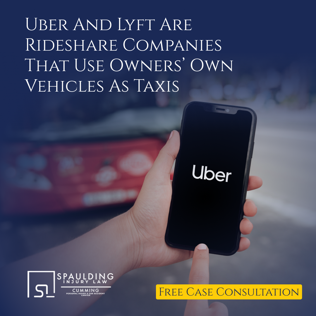 Uber and Lyft are Rideshare Companies that Use Owners’ Own Vehicles as Taxis