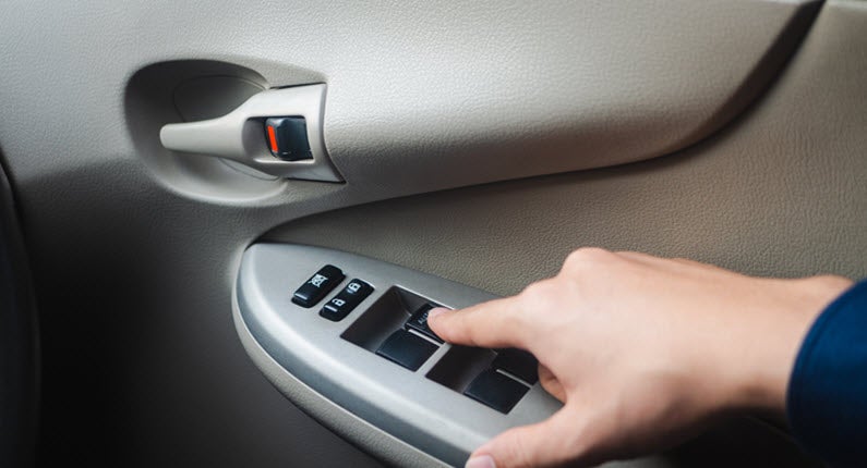 Mercedes-Window-Button-Press