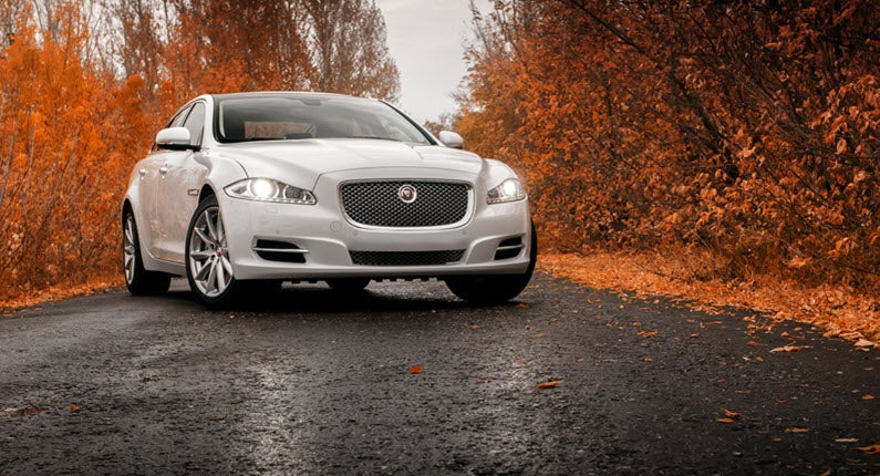 White-Jaguar-XJ-Car
