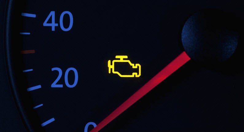 Jaguar-Illuminated-Check-Engine-Light