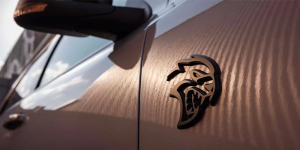 A close-up photo of a Dodge Durango near Erie, PA