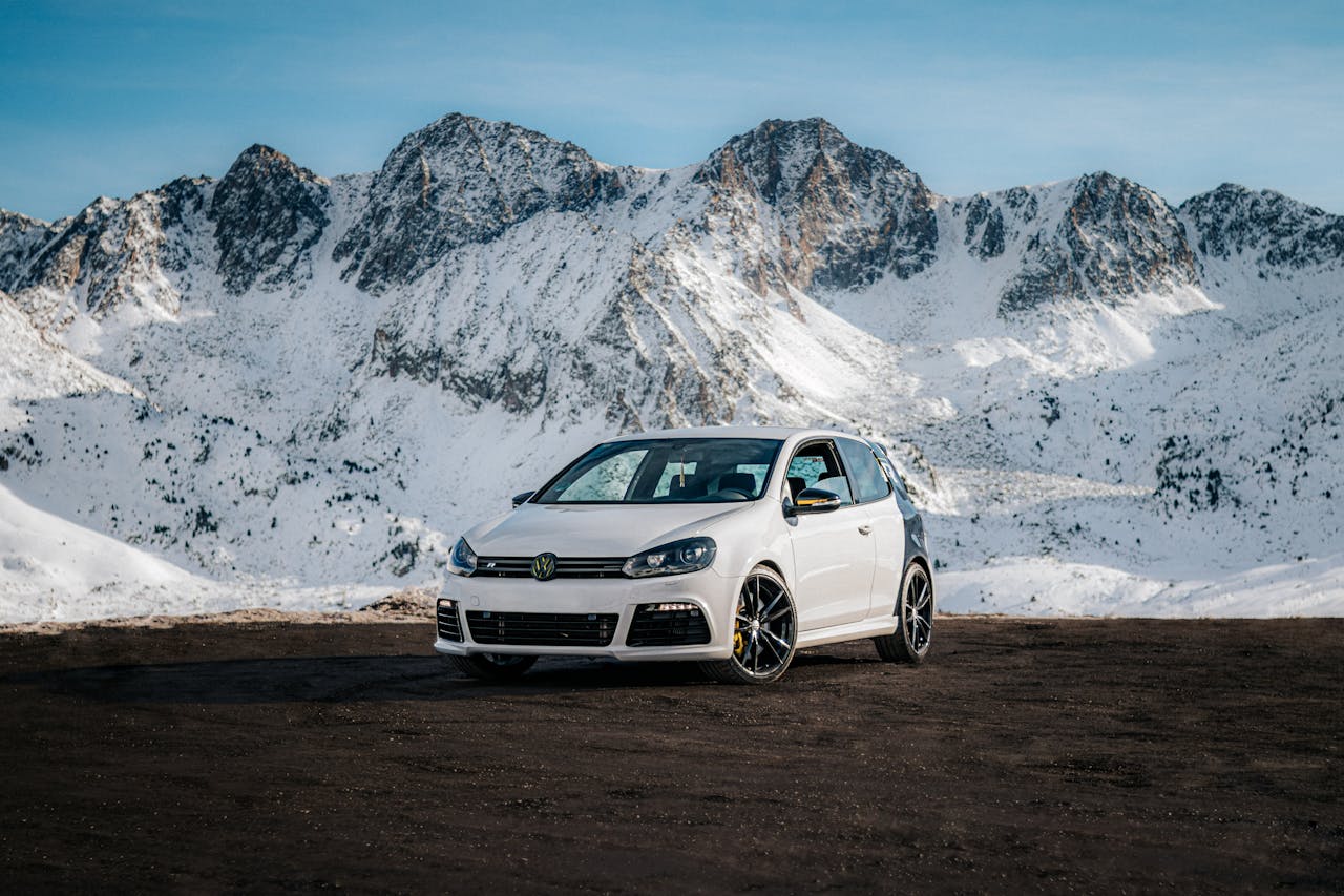Volkswagen Car in winter
