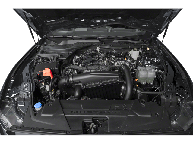 Engine view of a 2025 Ford Mustang | Ford dealer Anacortes, WA | Frontier Ford