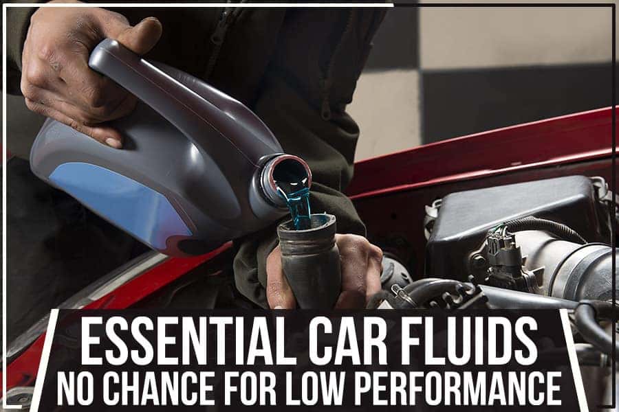 Essential Car Fluids - No Chance For Low Performance