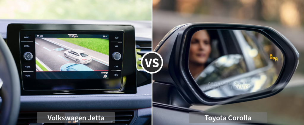 Jetta vs. Corolla: Safety Features 