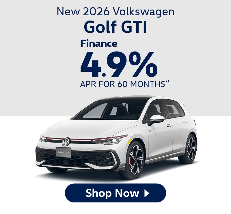 New 2026 Volkswagen Golf GTI