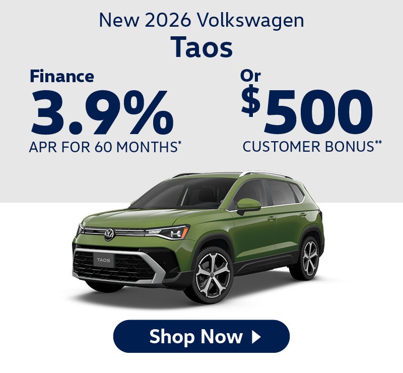 New 2026 Volkswagen Taos