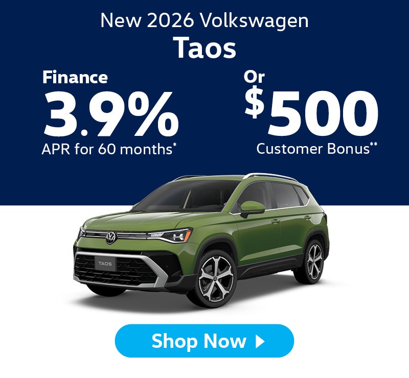 New 2026 Volkswagen Taos 