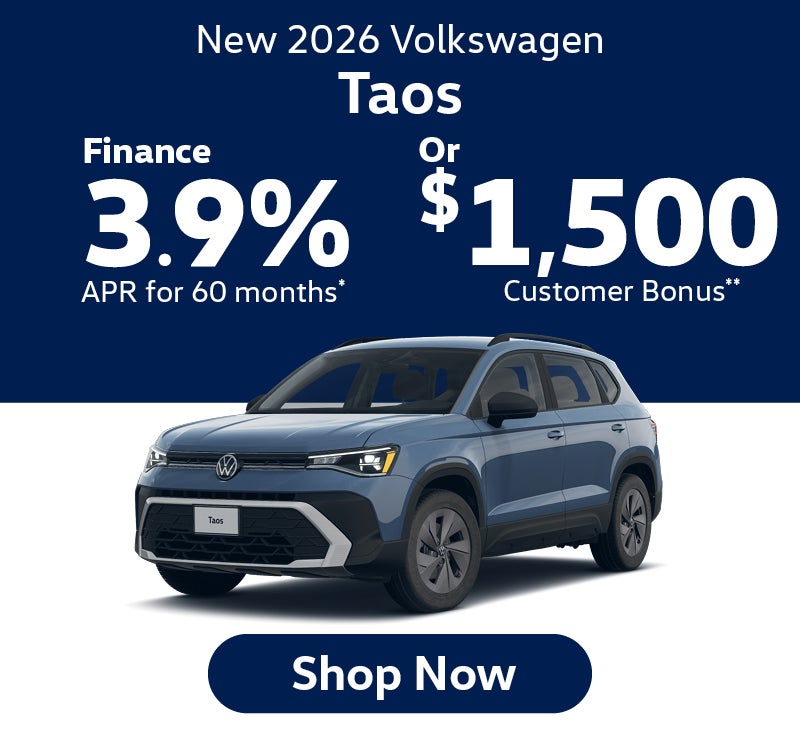 New 2026 Volkswagen Taos 