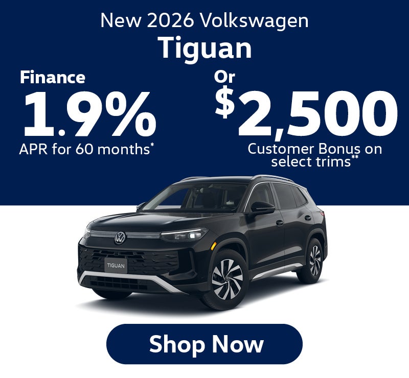 New 2026 Volkswagen Tiguan
