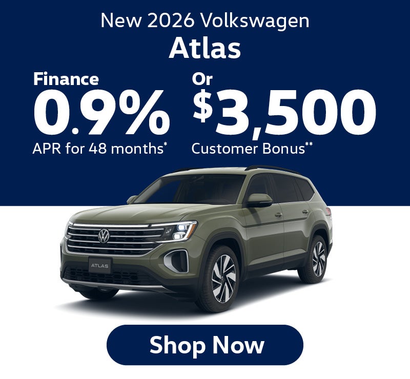 New 2026 Volkswagen Atlas
