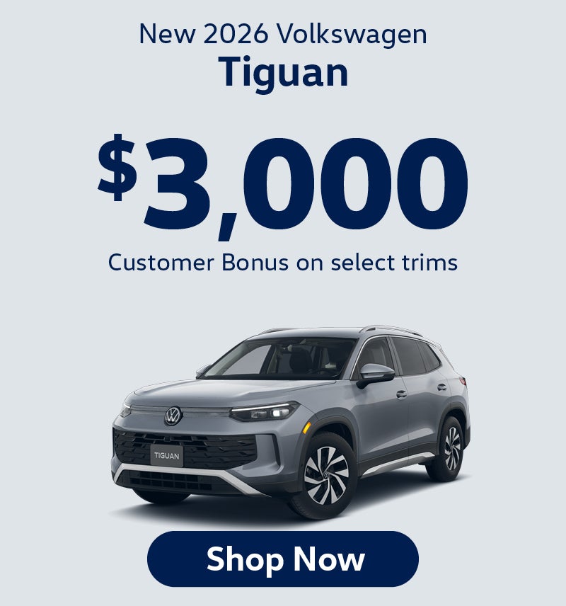 New 2026 Volkswagen Tiguan