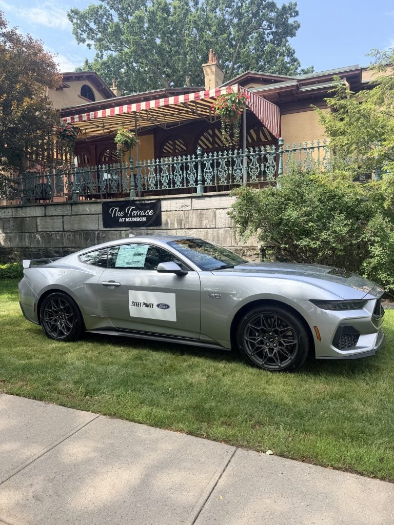 2026 Ford Mustang at Munson Car Show in Utica