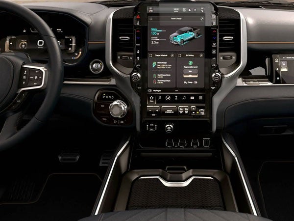 2025 RAM 1500 REV Electric Truck Interior
