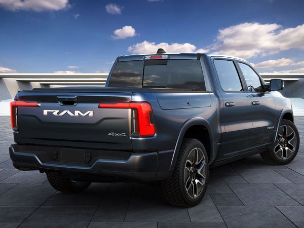 2025 RAM 1500 REV Electric Truck Rear Angle