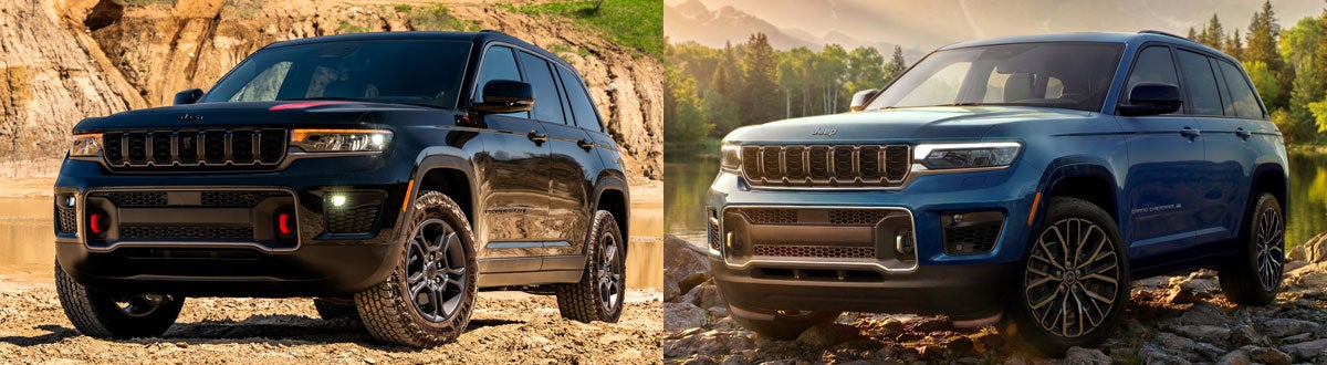2027 Jeep Grand Cherokee Trailhawk and Overland SUVs