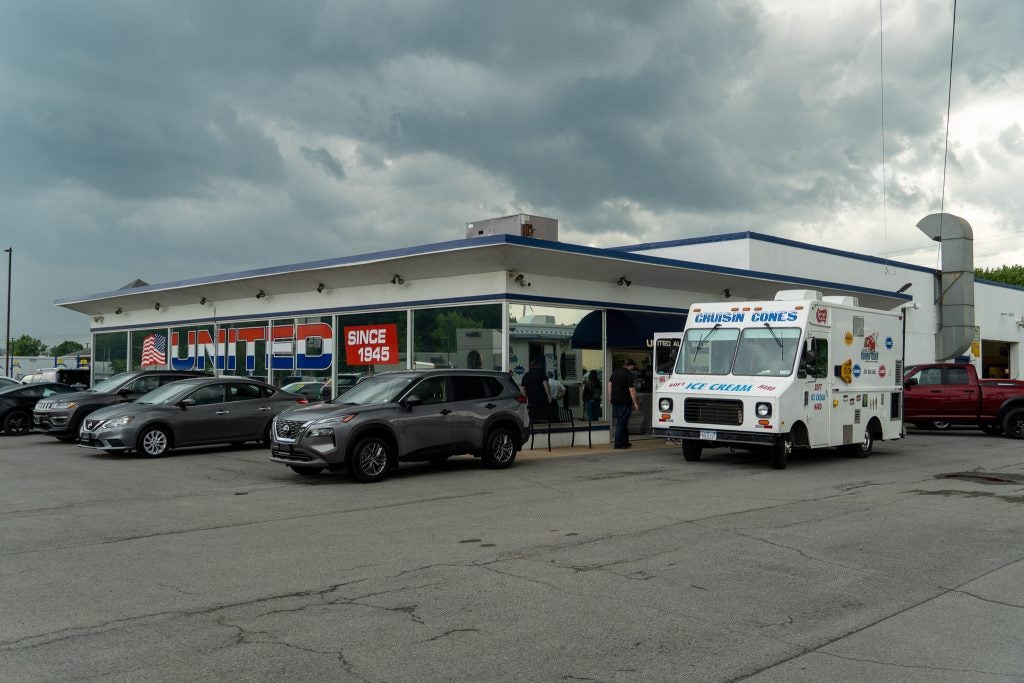 ACV Auto Auction Ice Cream Day at United Auto Sales Used Car Dealership!