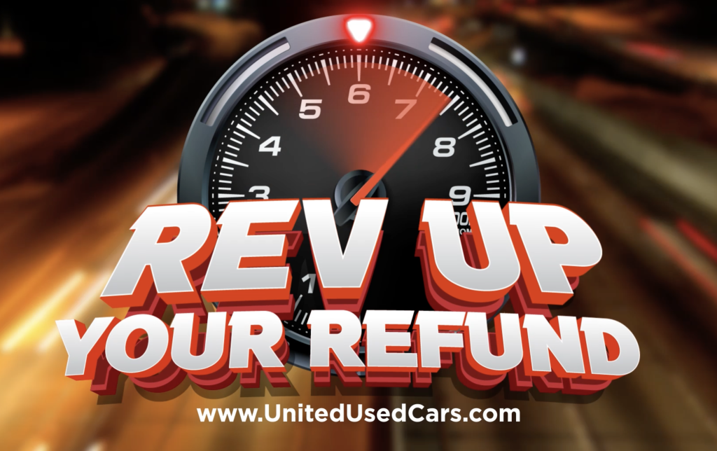 Rev up your Tax Refund at United Auto Sales of Utica! 