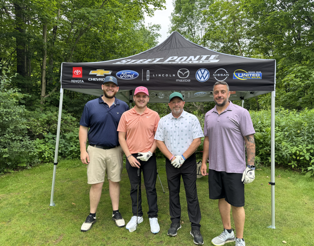 Steet Ponte Auto Group Golf Team for Putts for a Purpose Charity Golf Tournament