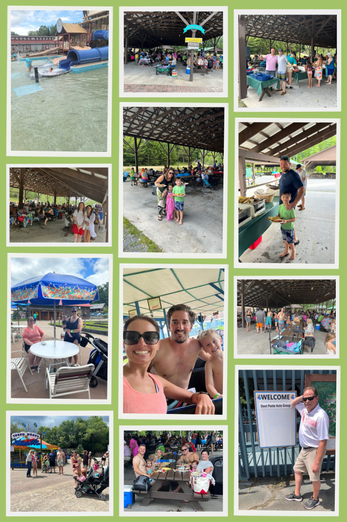 Annual Steet Ponte Auto Group Company Picnic at Enchanted Forest Water Safari!