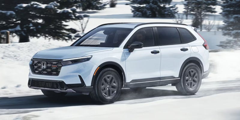 2026 Honda CR-V in the Snow
