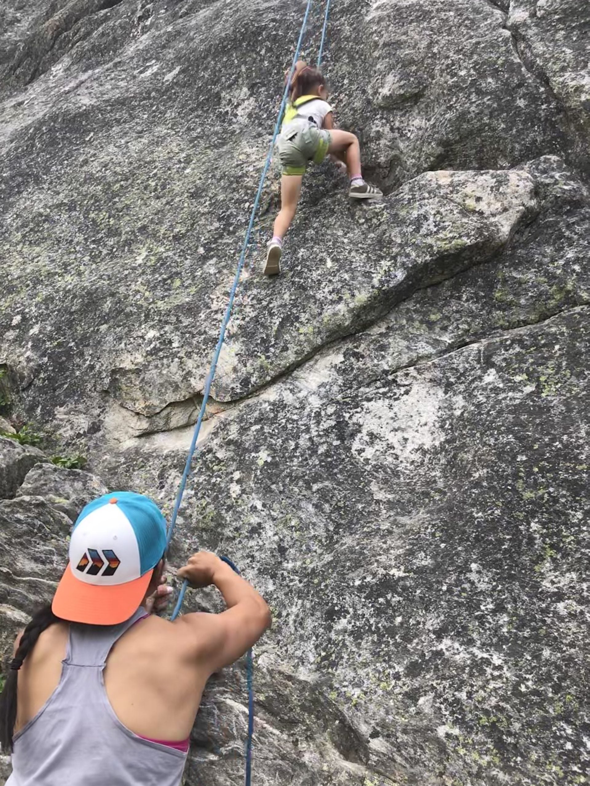 Kayla Climbing