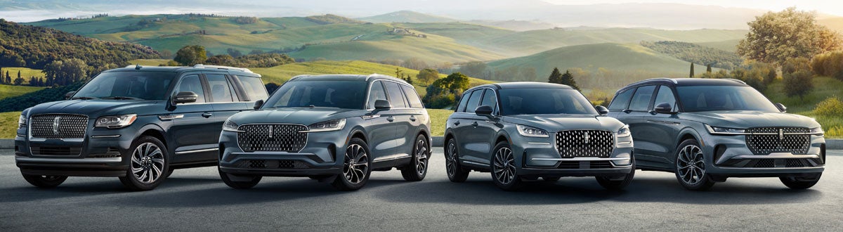 New Lincoln Vehicle Lineup