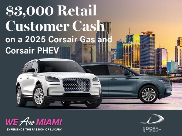 Corsair Gas and Corsair PHEV