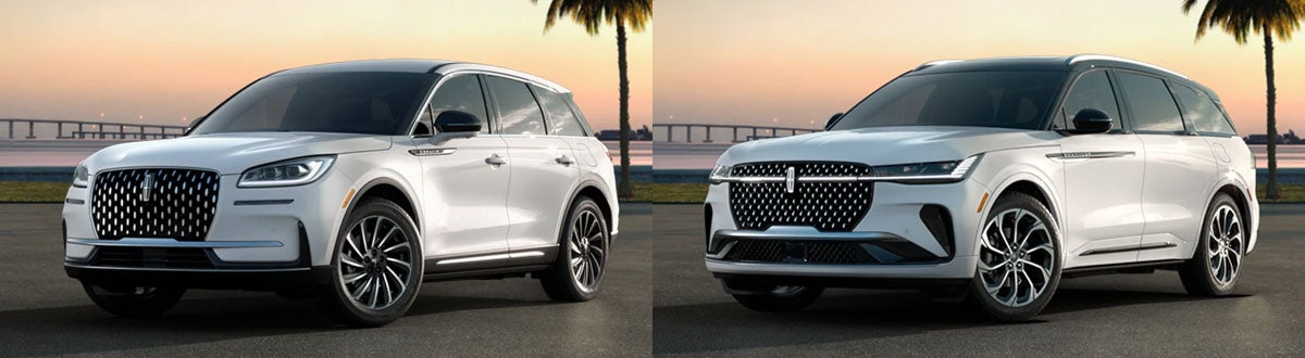 Lincoln Corsair and Lincoln Nautilus