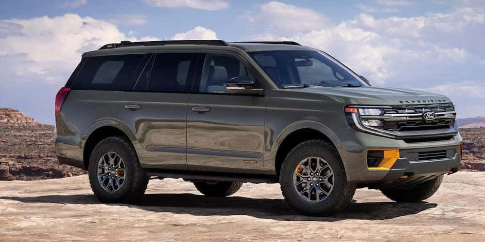 2026 Ford Expedition Tremor parked off-road