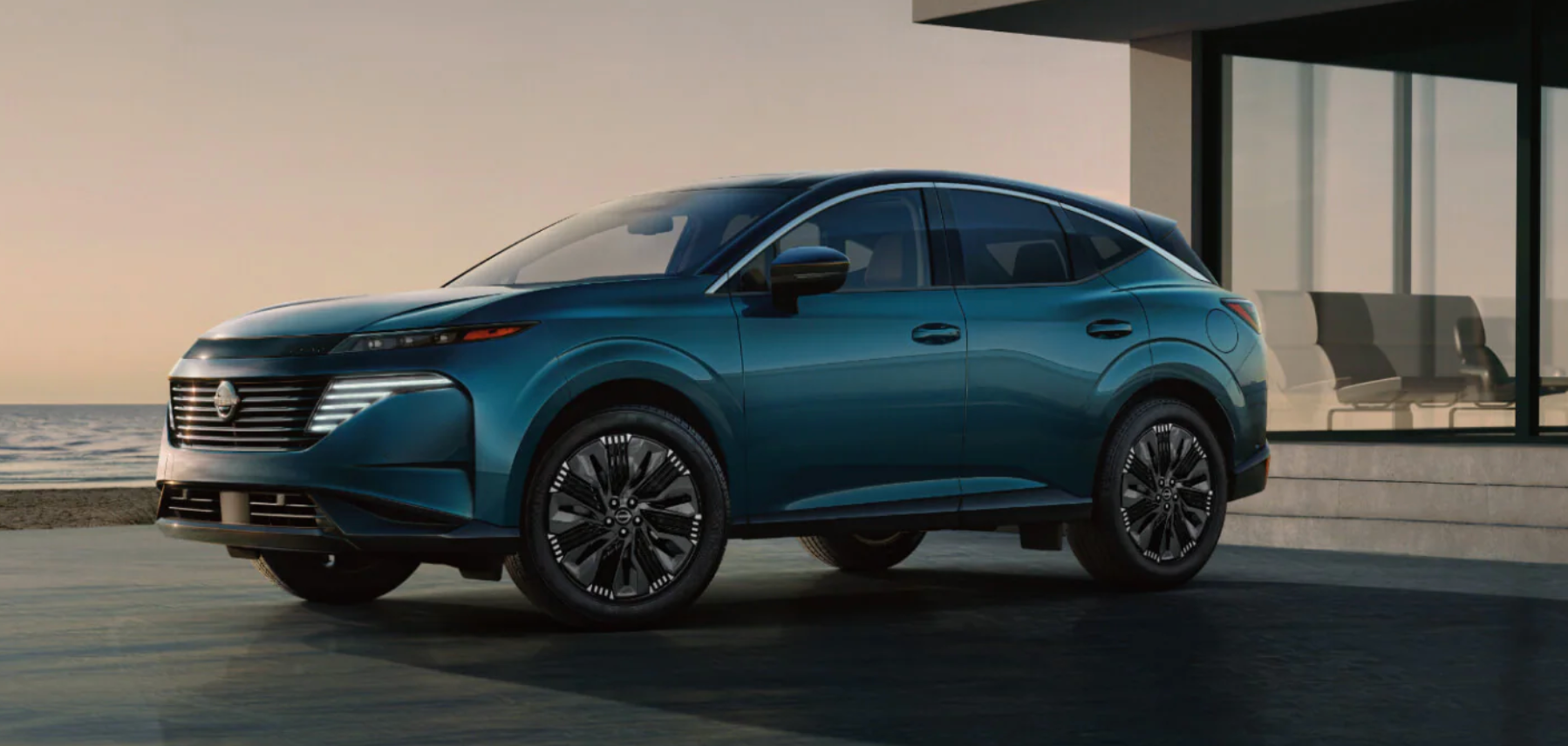Blue Nissan Murano