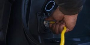 2025 Chevrolet Silverado EV Charging Port