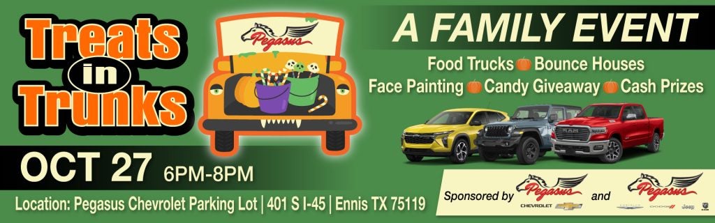 Treats in Trunks Halloween Event in Ennis, TX