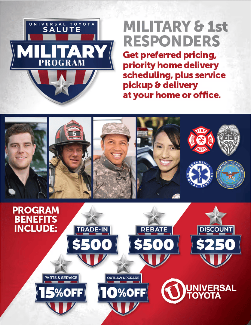 UTOY Military and First Responders Program