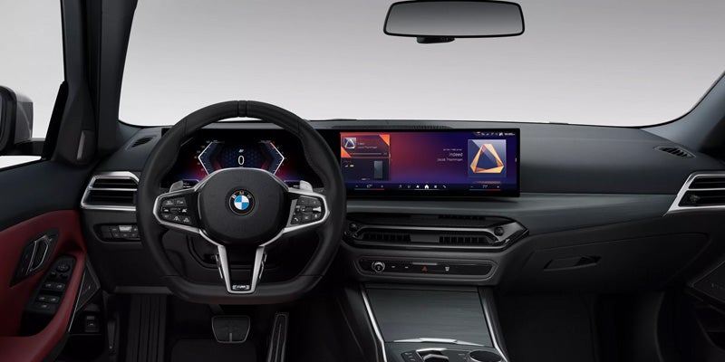 BMW digital cockpit interior dashboard
