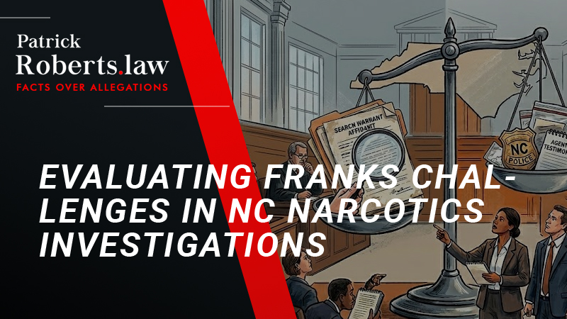 Cover Image: Evaluating Franks Challenges in NC Narcotics Investigations