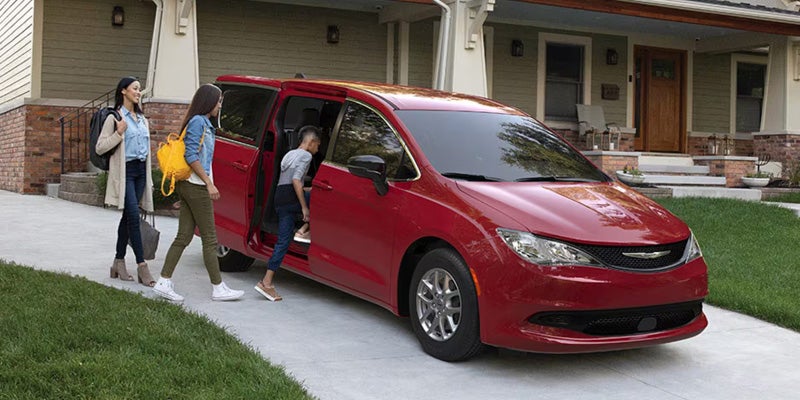 Family Getting Into 2026 Chrysler Voyager