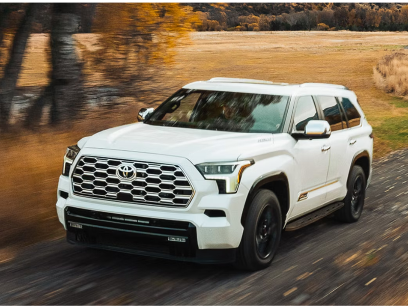 2026 Toyota Sequoia full-size three-row SUV