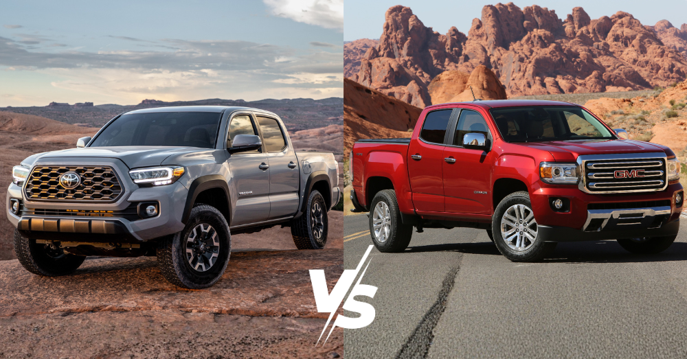 Toyota Tacoma vs GMC Canyon