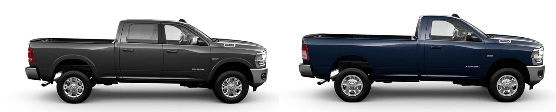 Extended Cab Ram vs Four Door Ram Photos