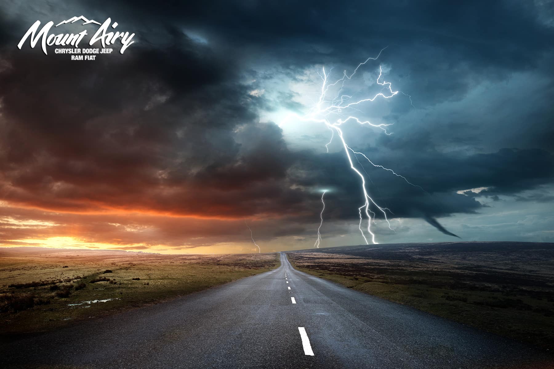 Severe Weather Driving in Mount Airy