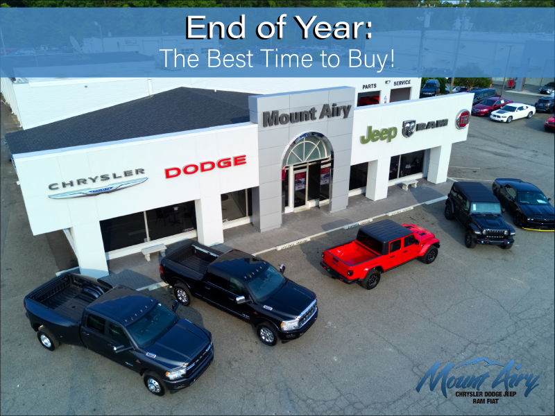 End of the Year Car Deals