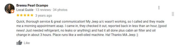 Best Service Department in Mount Airy NC