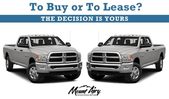 Buying a Car vs. Leasing a Car