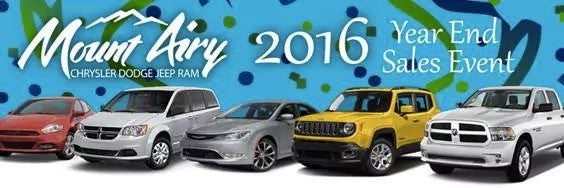 2016 Year End Sales Event