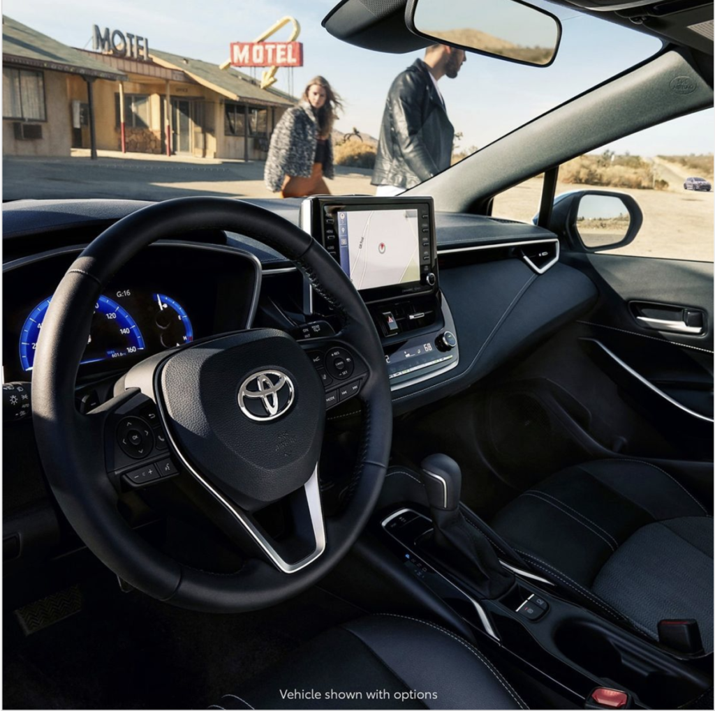 new Corolla hatchback teaser