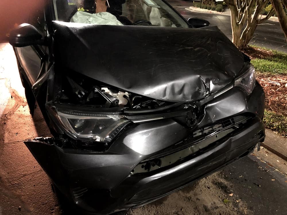 Head on collision