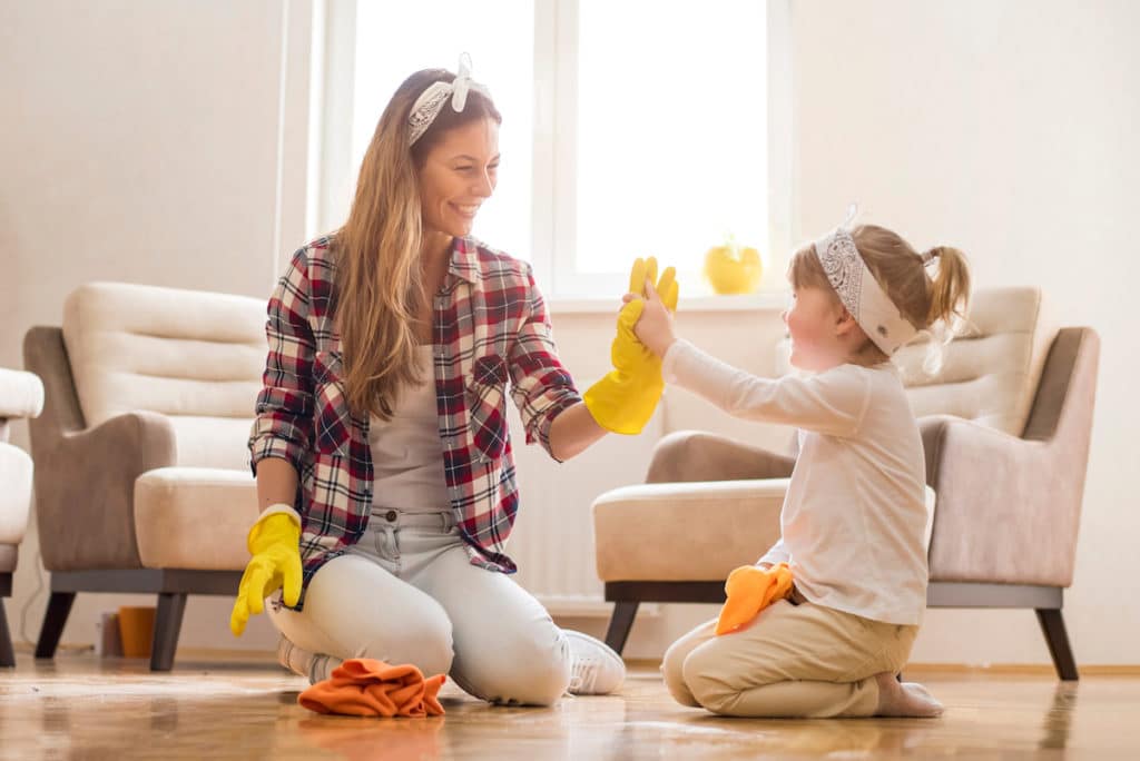 how to clean your home