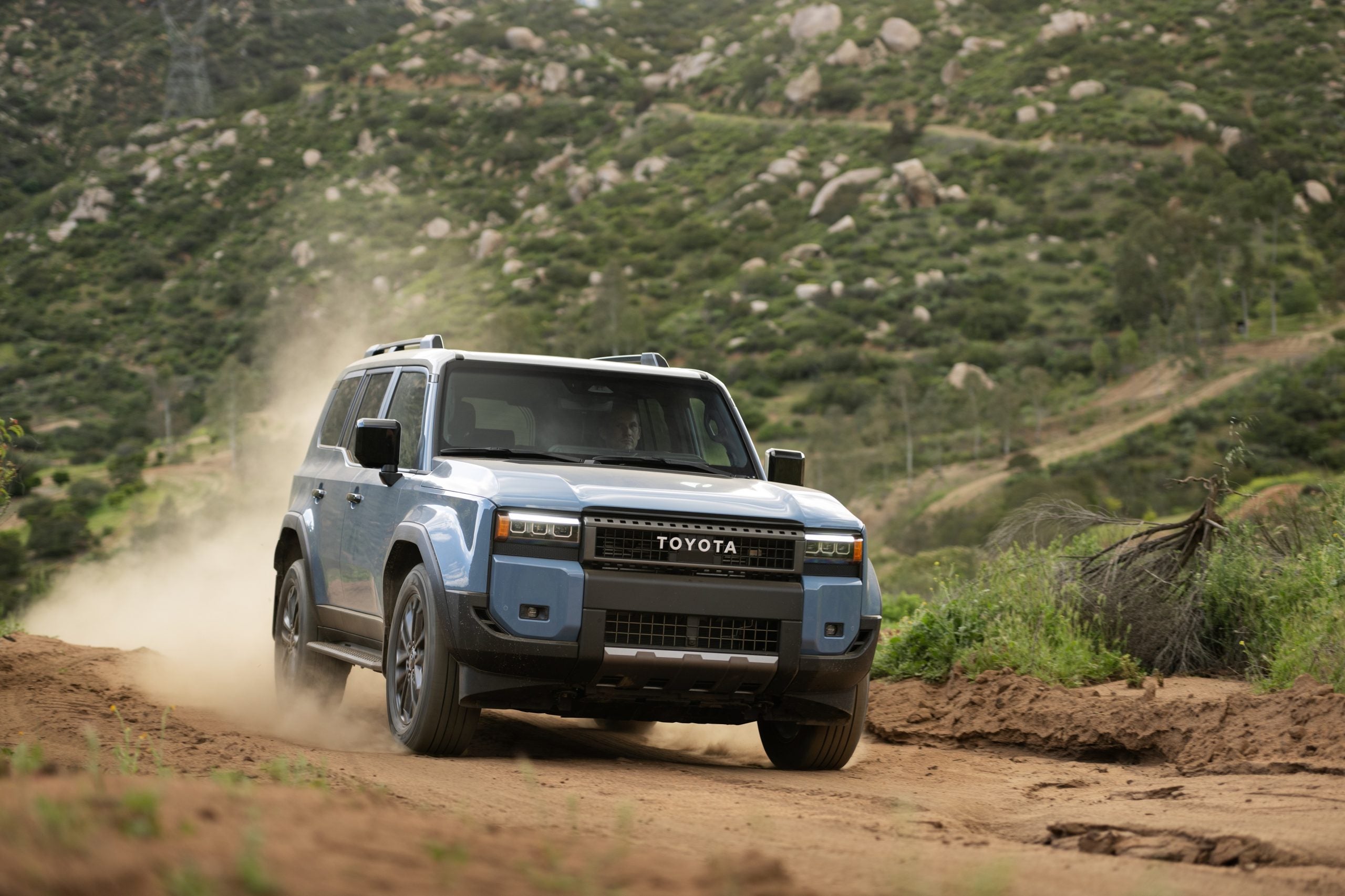 2026 Toyota Land Cruiser off-roading