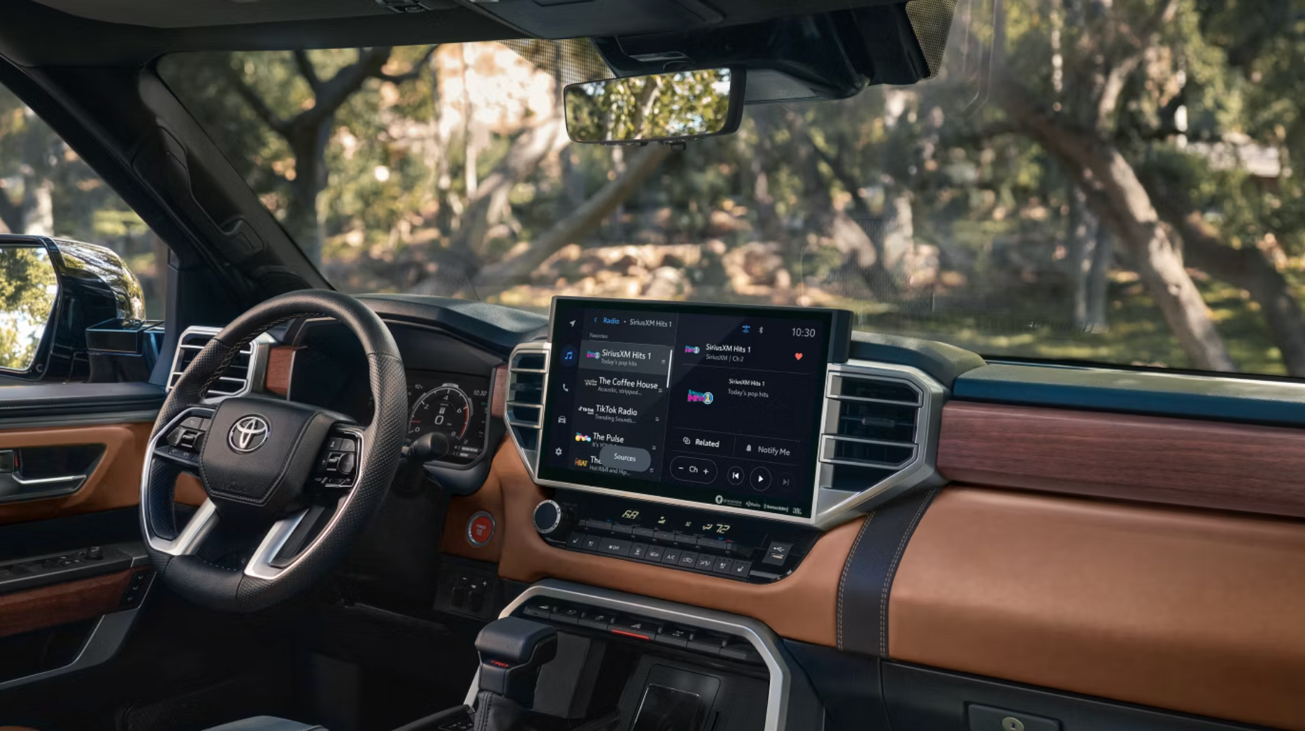 New Toyota Tundra interior